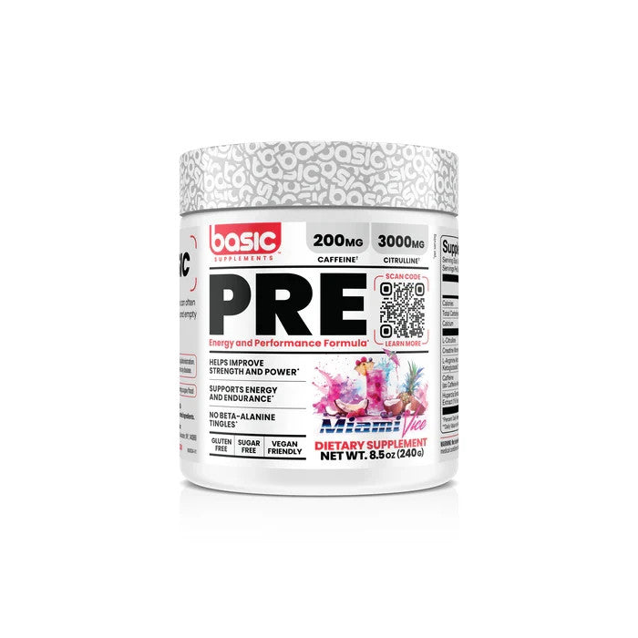 Basic Supplements Basic Pre Workout