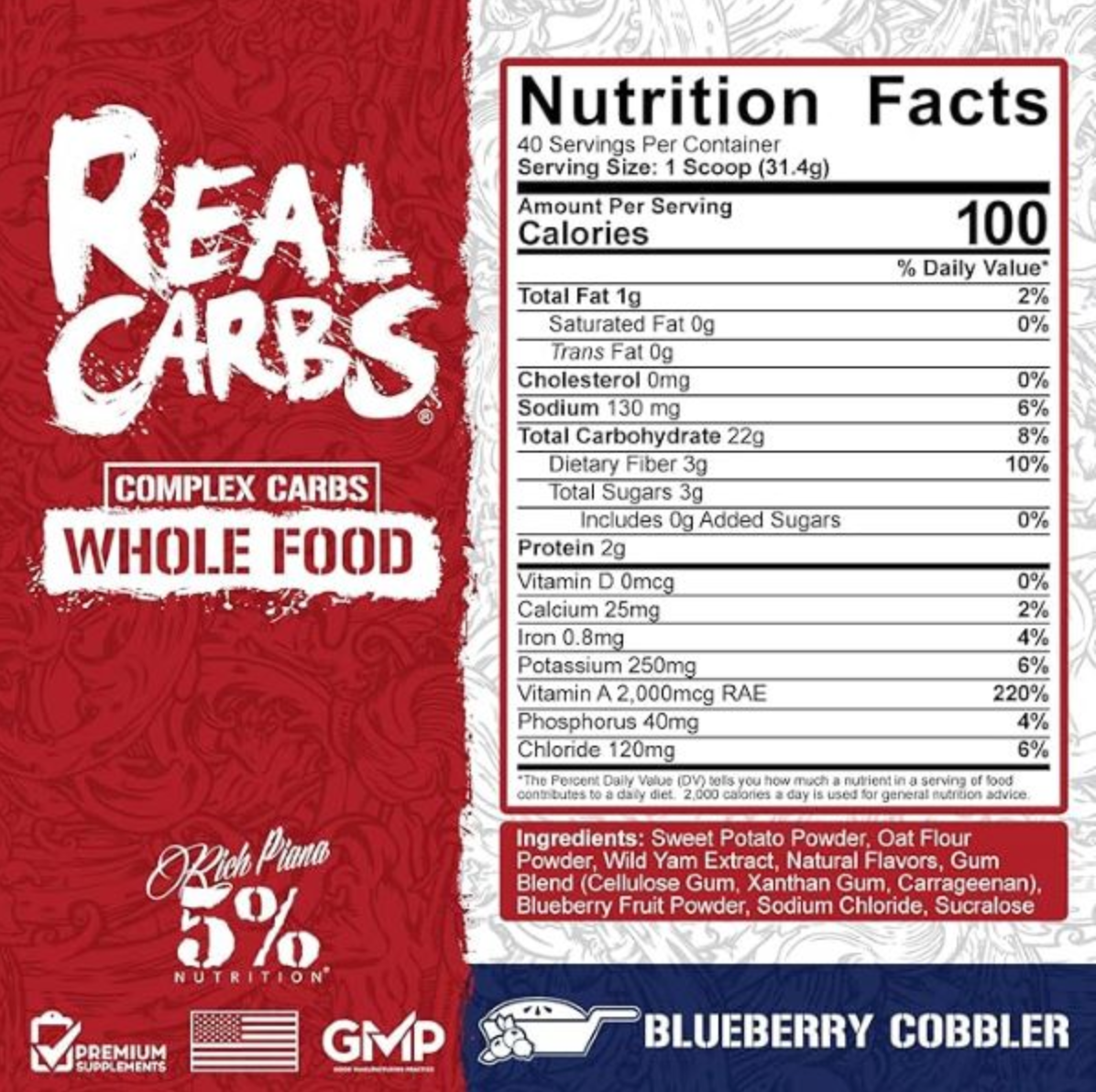 5% Nutrition Real Carbs Banana Nut Bread