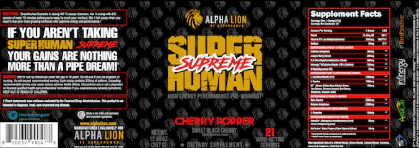 Alpha Lion Superhuman Supreme