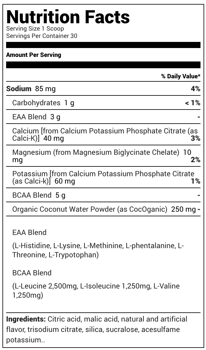 Ryse Supplements BCAA / EAA Strawberry Pineapple