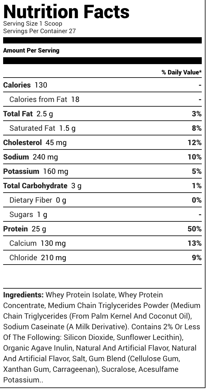 Ryse Supplements Loaded Protein Cinnamon Toast