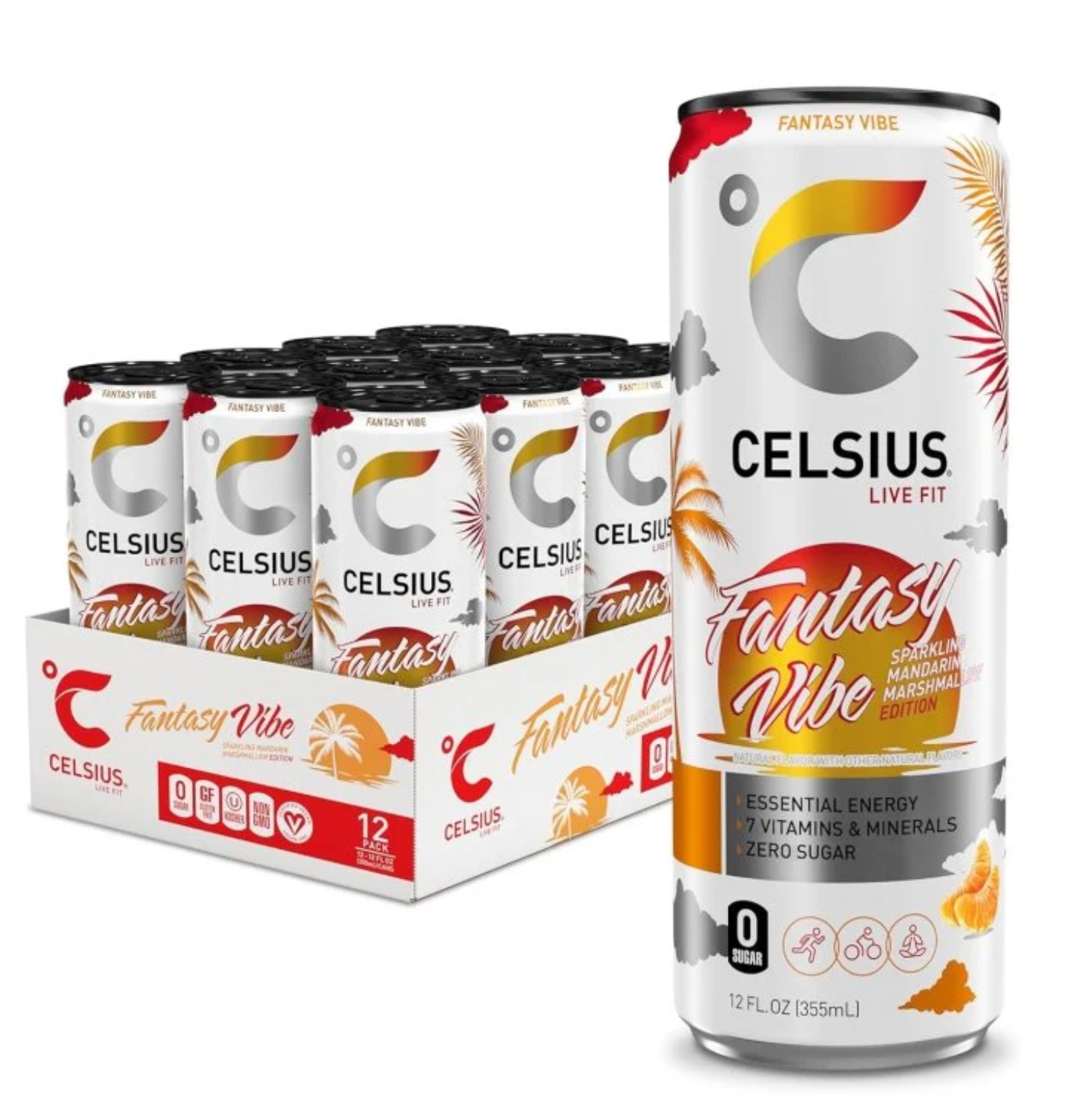 Celsius Sparkling RTD 12oz
