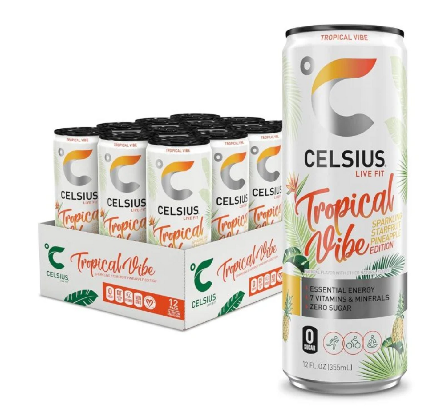 Celsius Sparkling RTD 12oz