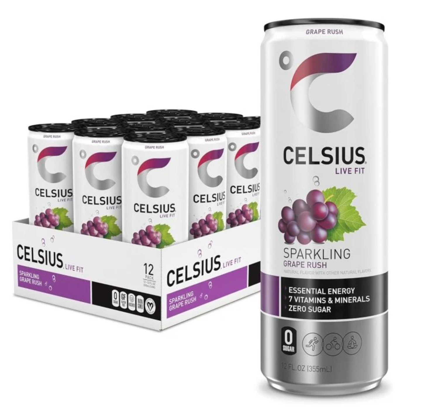 Celsius Sparkling RTD 12oz