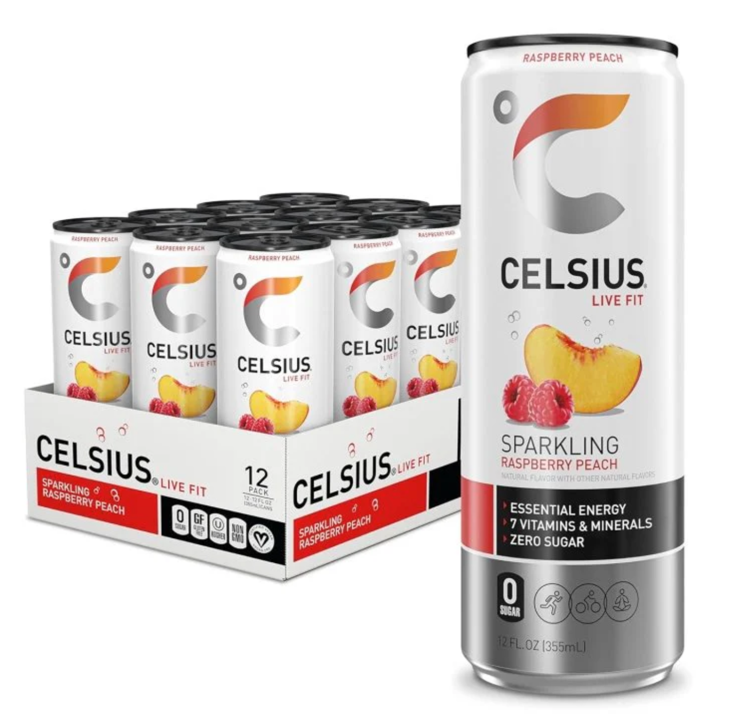 Celsius Sparkling RTD 12oz