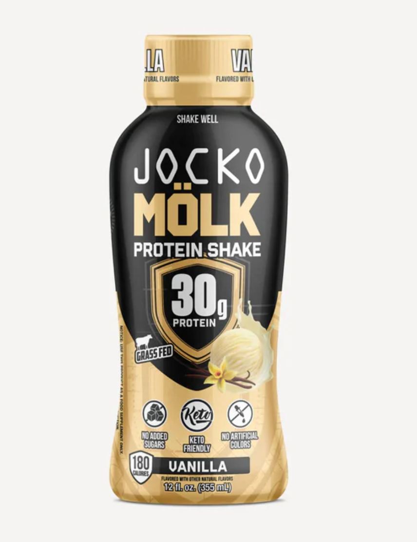 Jocko Protein RTD 12 Pack – Ready-to-Drink Protein Shakes for Recovery, Performance & Everyday Nutrition