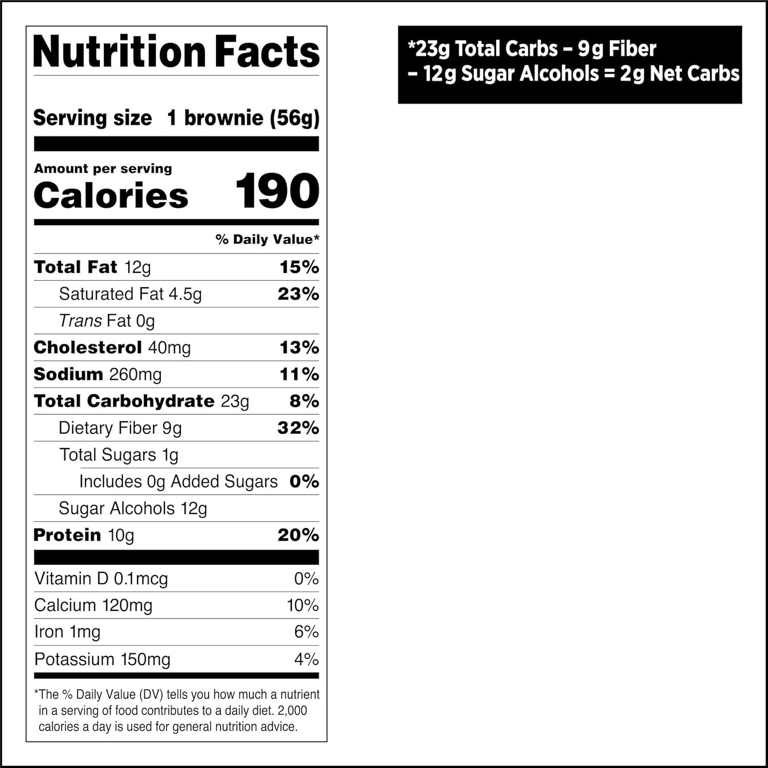 Quest Nutrition Bake Shop Brownies