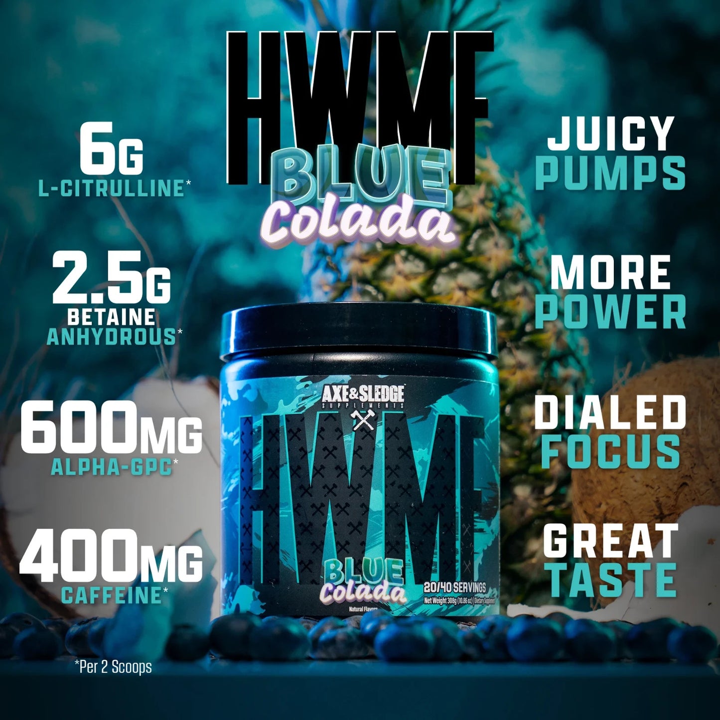 Axe and Sledge HWMF Pre Workout