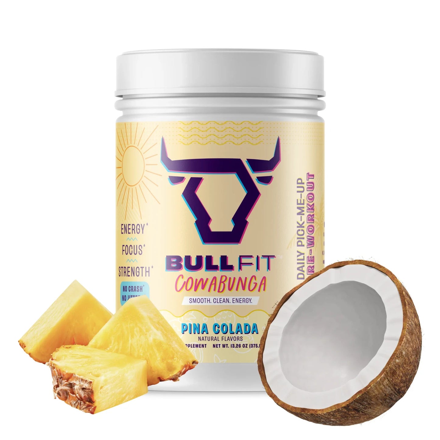 BullFit Cowabunga Daily Pick Me Up Pre-Workout