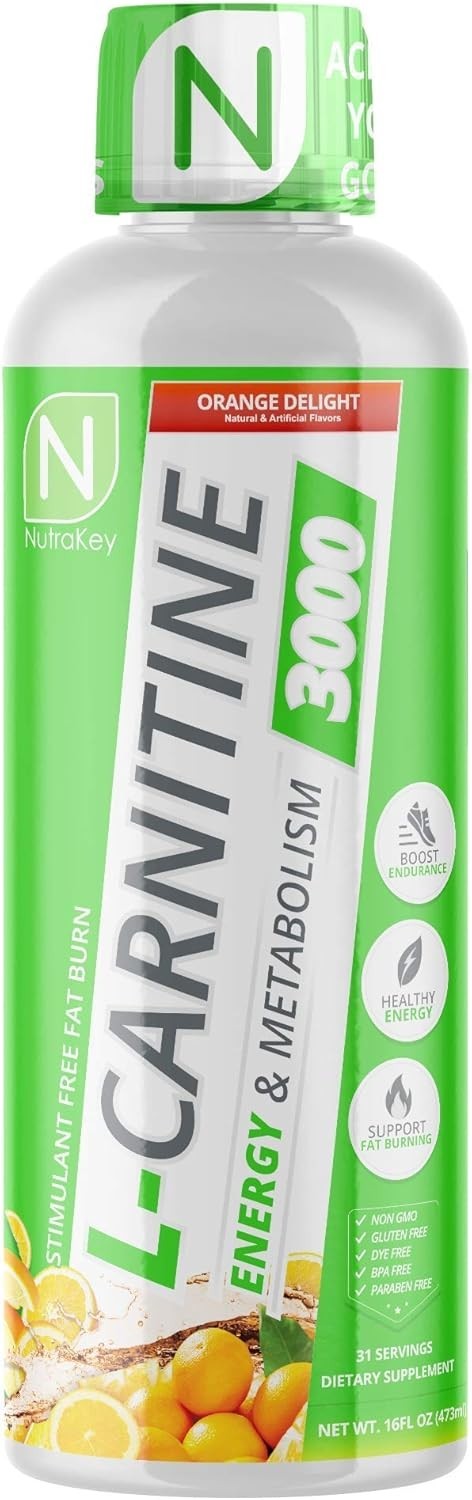 NutraKey Liquid L-Carnitine 3000mg