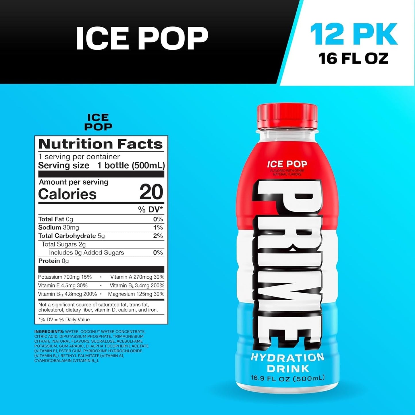 Prime Hydration RTD 16oz