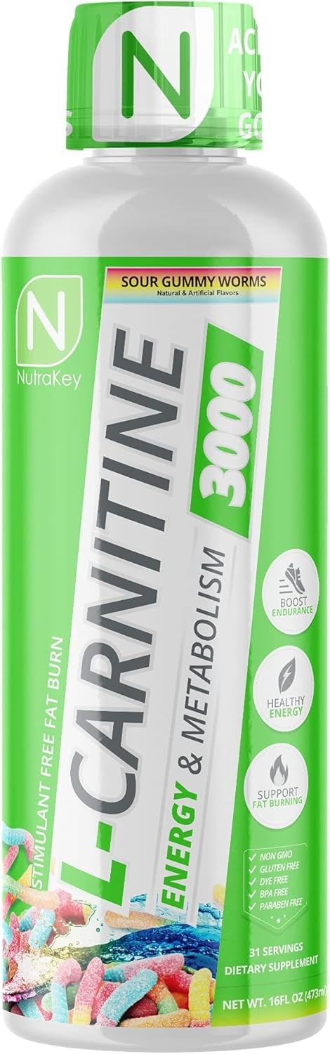 NutraKey Liquid L-Carnitine 3000mg