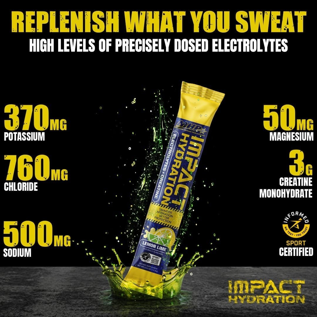 MHP Impact Hydration Stick Packs