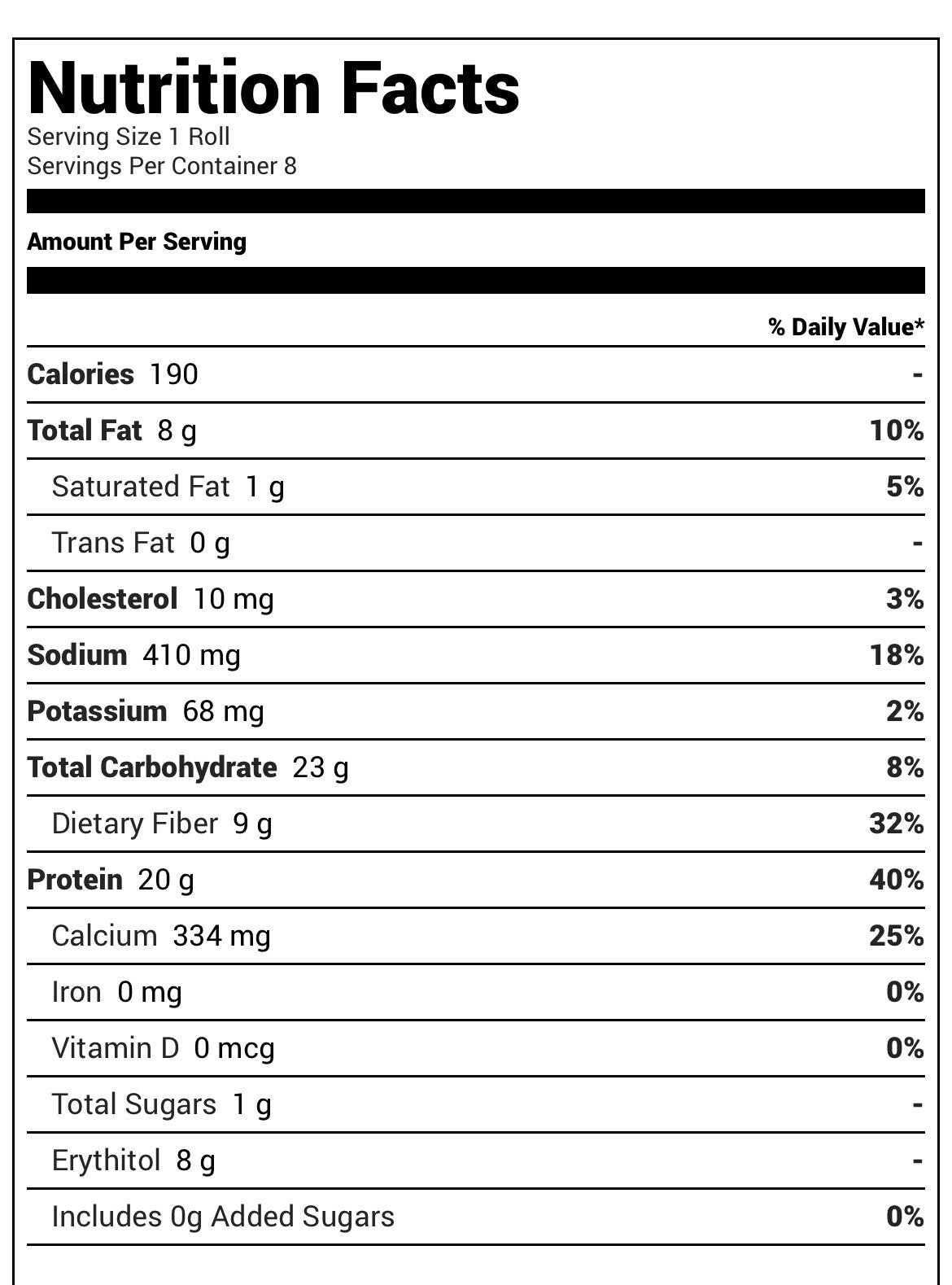 Protein Sweet Roll, Wild Berry, 8 Pack, 2.2 oz (63 g) Each