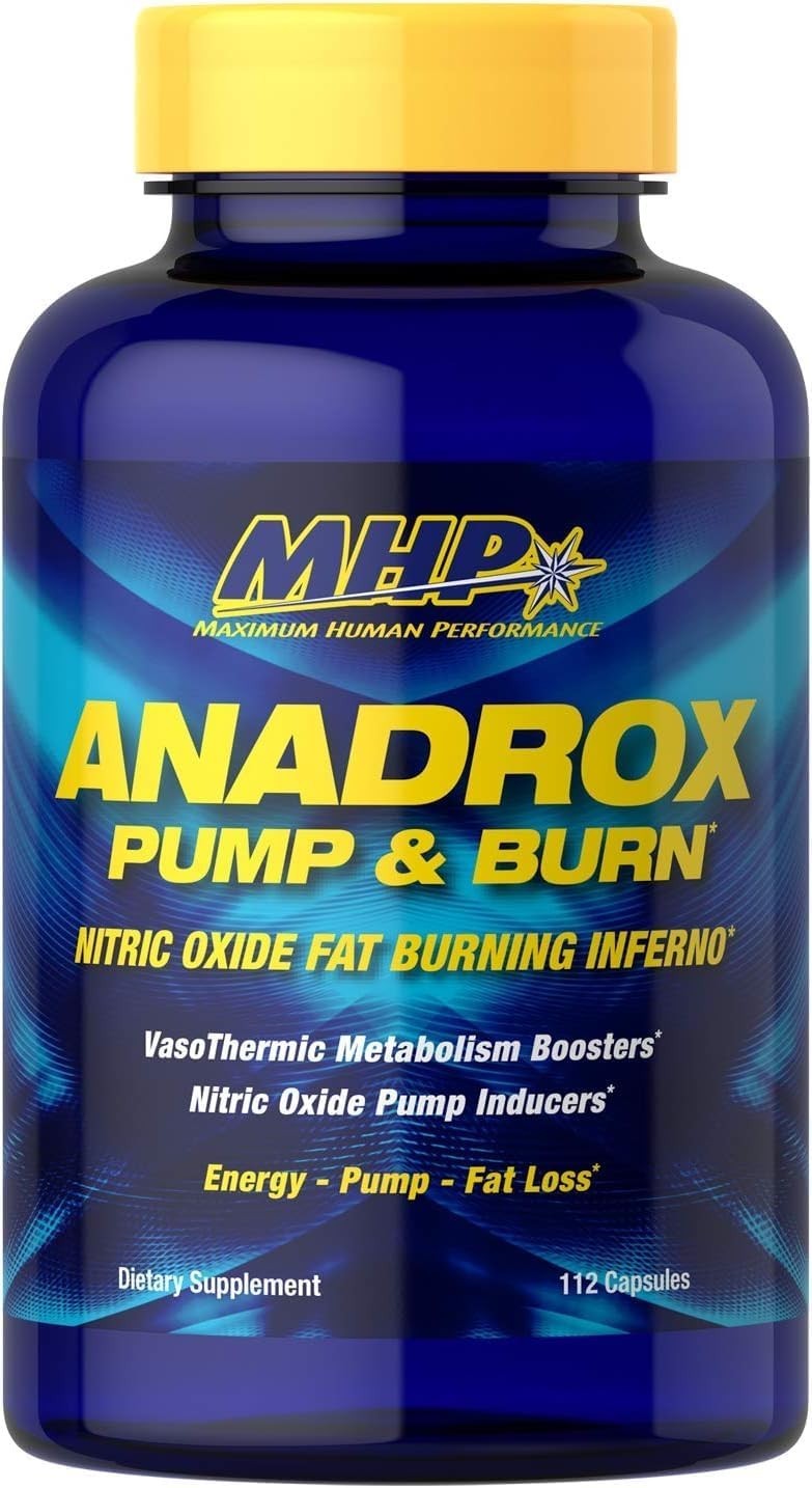 MHP Anadrox Pump and Burn Capsules