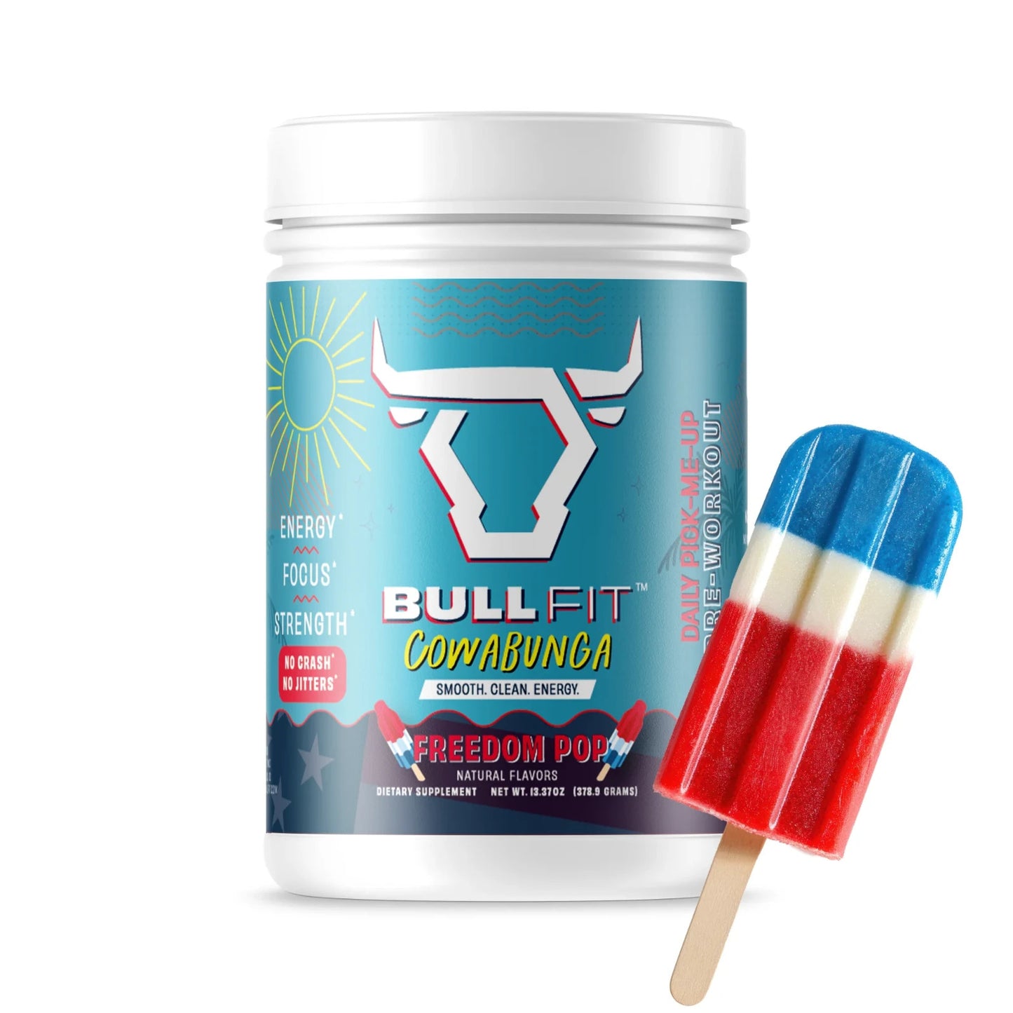 BullFit Cowabunga Daily Pick Me Up Pre-Workout