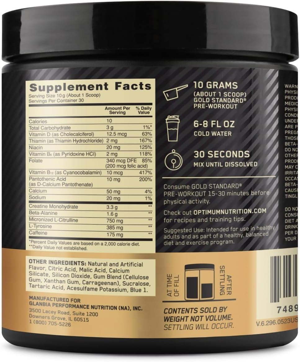 Optimum Nutrition Gold Standard Preworkout