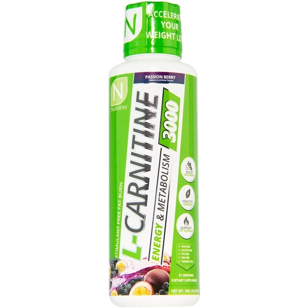 NutraKey Liquid L-Carnitine 3000mg