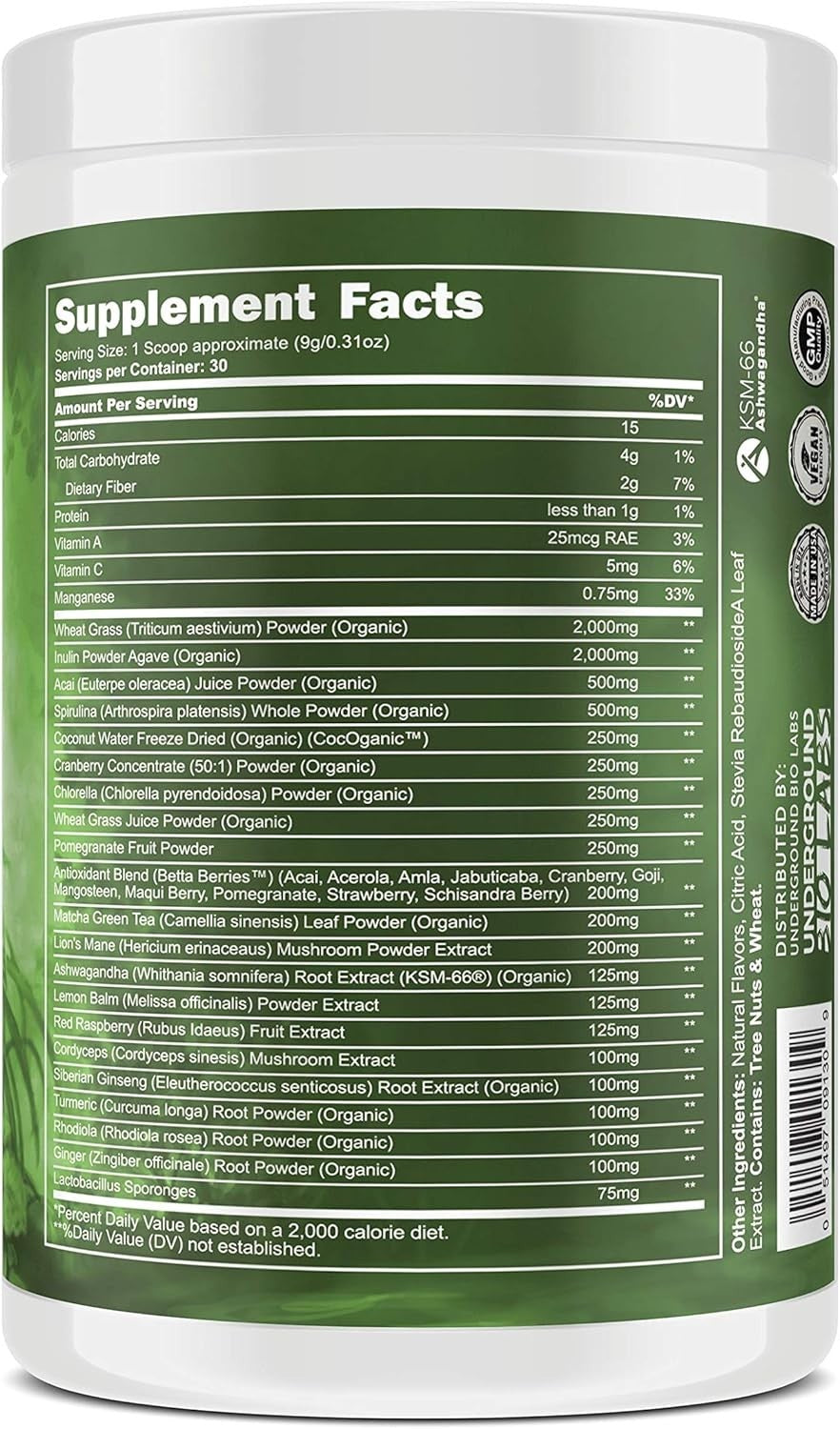 PANDA Natural Greens