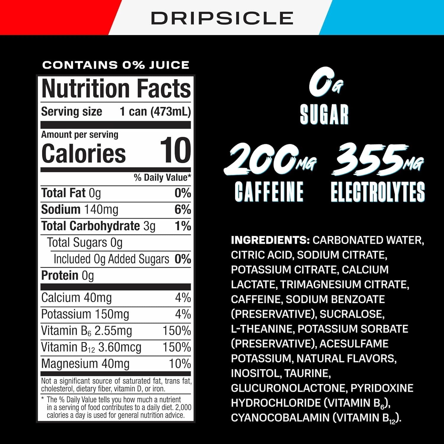 Prime Hydration Energy RTD 16oz