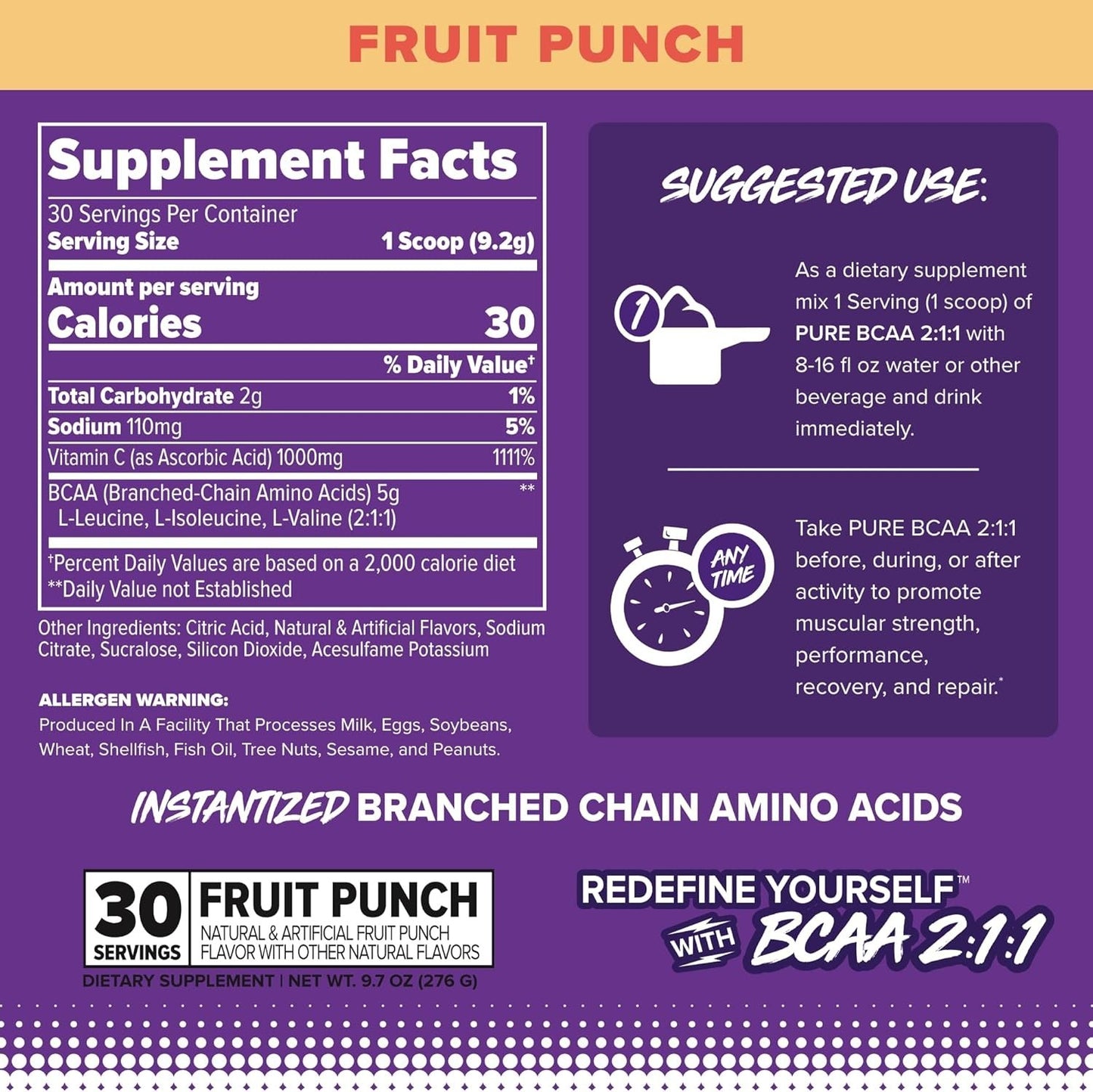 Finaflex BCAA W/Vitamin C