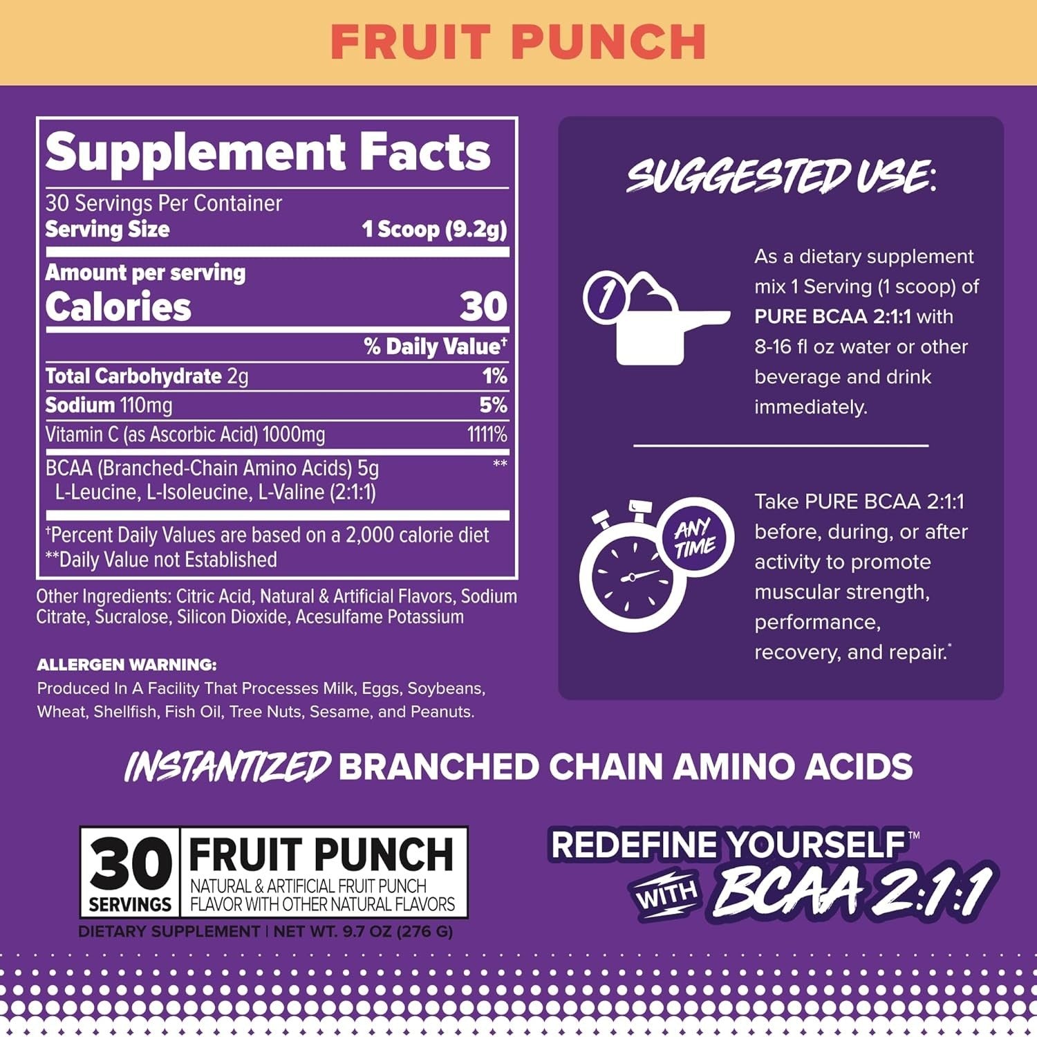 Finaflex BCAA W/Vitamin C