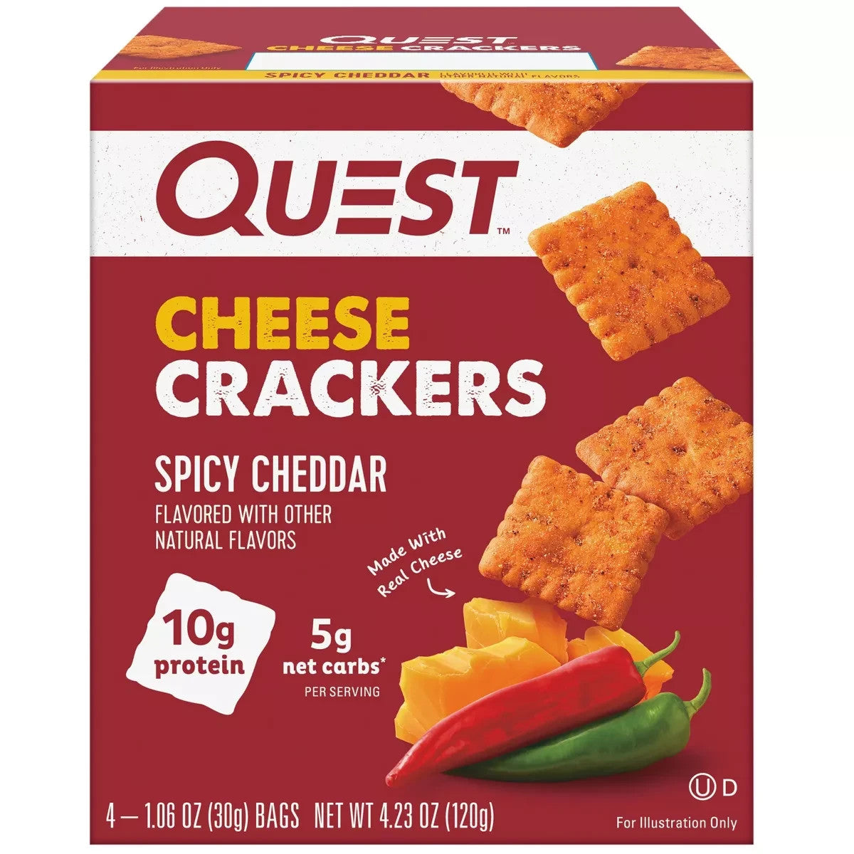Quest Nutrition Cheese Crackers