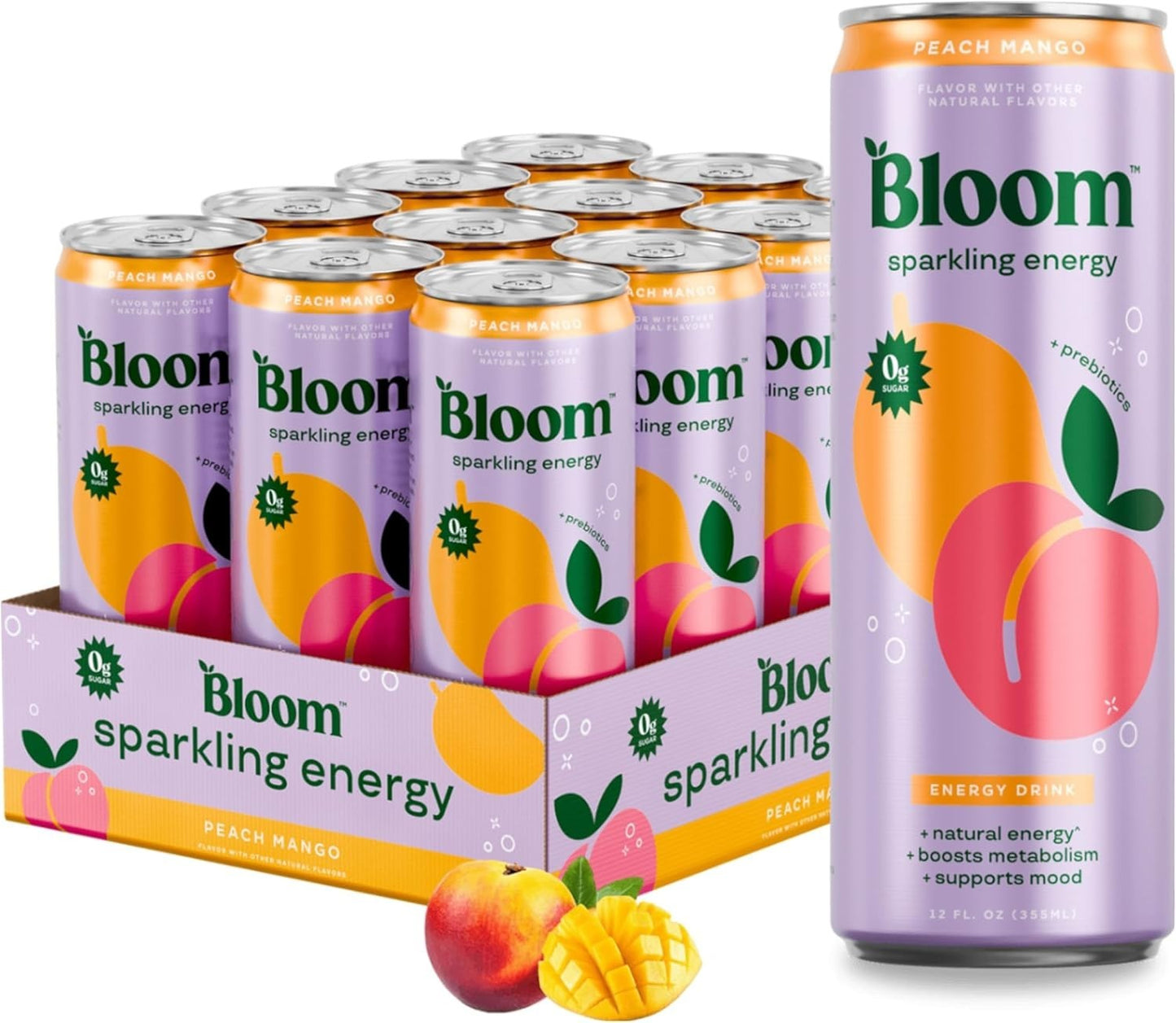 Bloom Sparkling Energy RTD 12oz