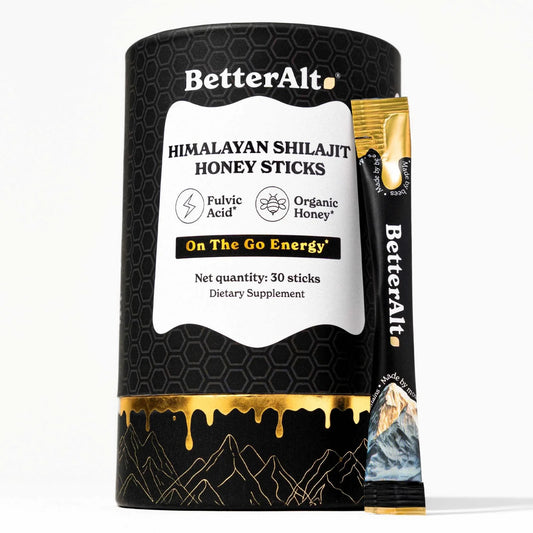 BetterAlt Shilajit Honey Sticks