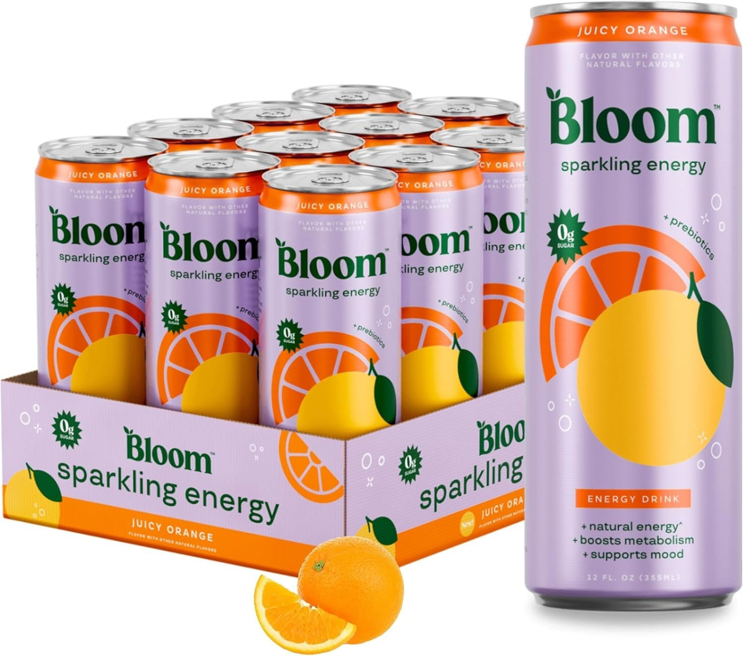 Bloom Sparkling Energy RTD 12oz