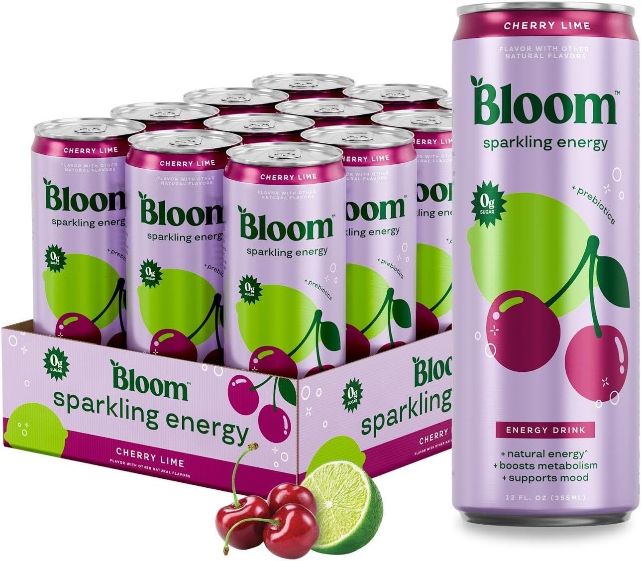 Bloom Sparkling Energy RTD 12oz