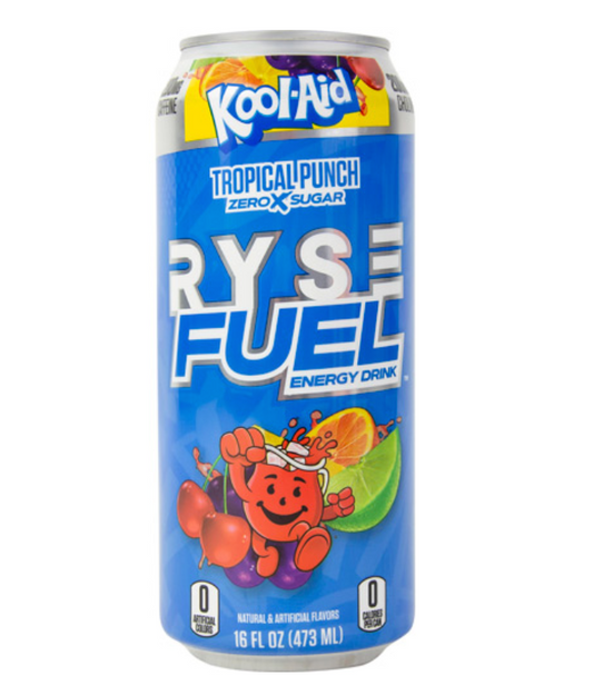 Ryse Supplements Fuel RTD Fuel RTD Kool Aid Tropical Punch