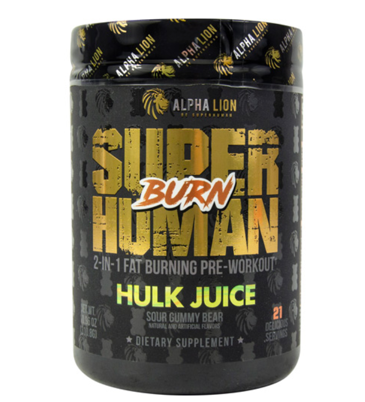 Alpha Lion Superhuman Burn Hulk Juice