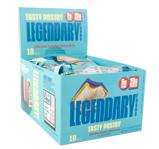Legendary Foods Tasty Pastry Brown Sugar Cinnamon