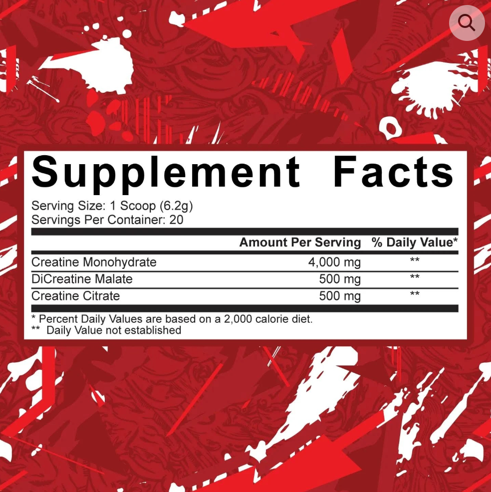 5% Nutrition Code Red Creatine
