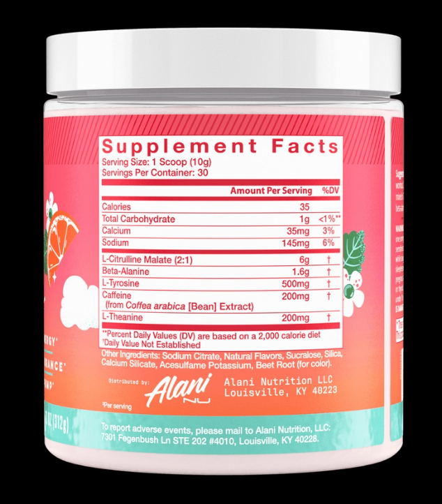 Alani Nu Original Pre-Workout