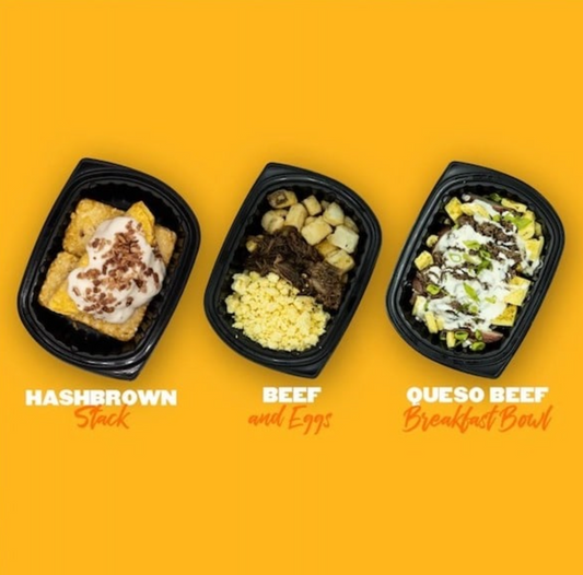 Clean Eatz Breakfast Box – High-Protein Breakfast Meal Prep Box for Convenient Healthy Mornings