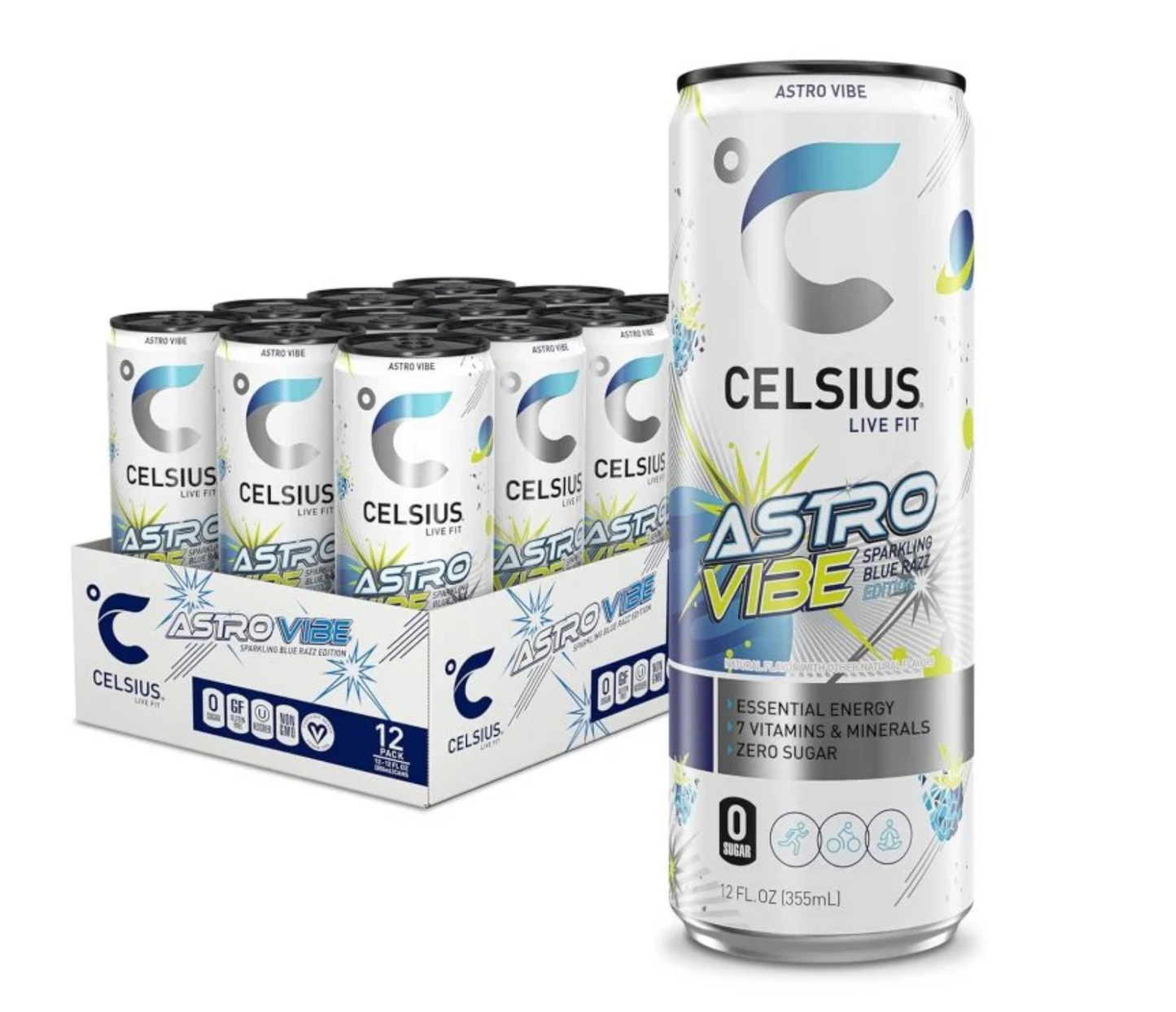 Celsius Sparkling RTD 12oz