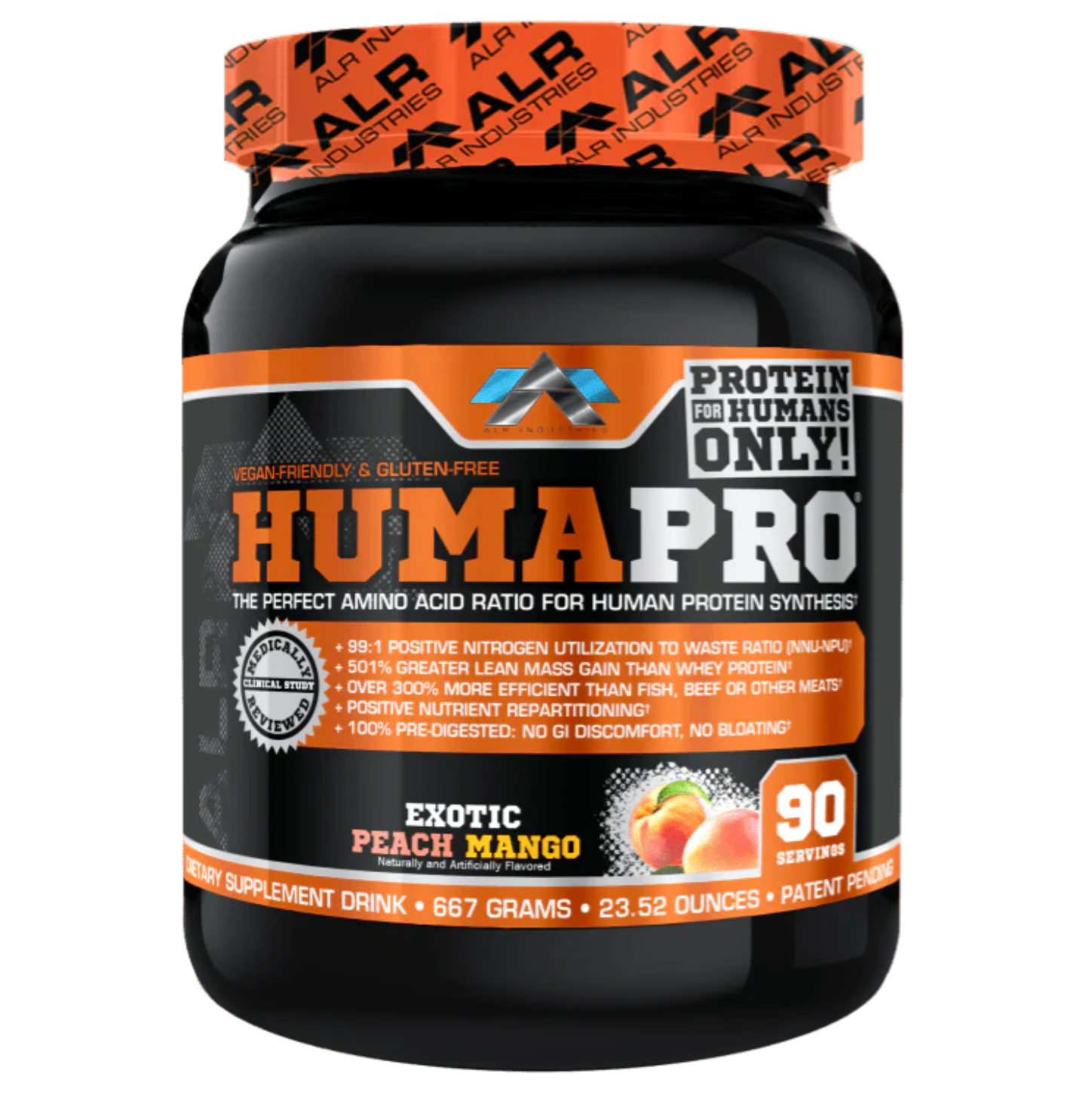 HumaPro® Powder Essential Aminos for Lean Muscle, Recovery & Performance 90 Servs