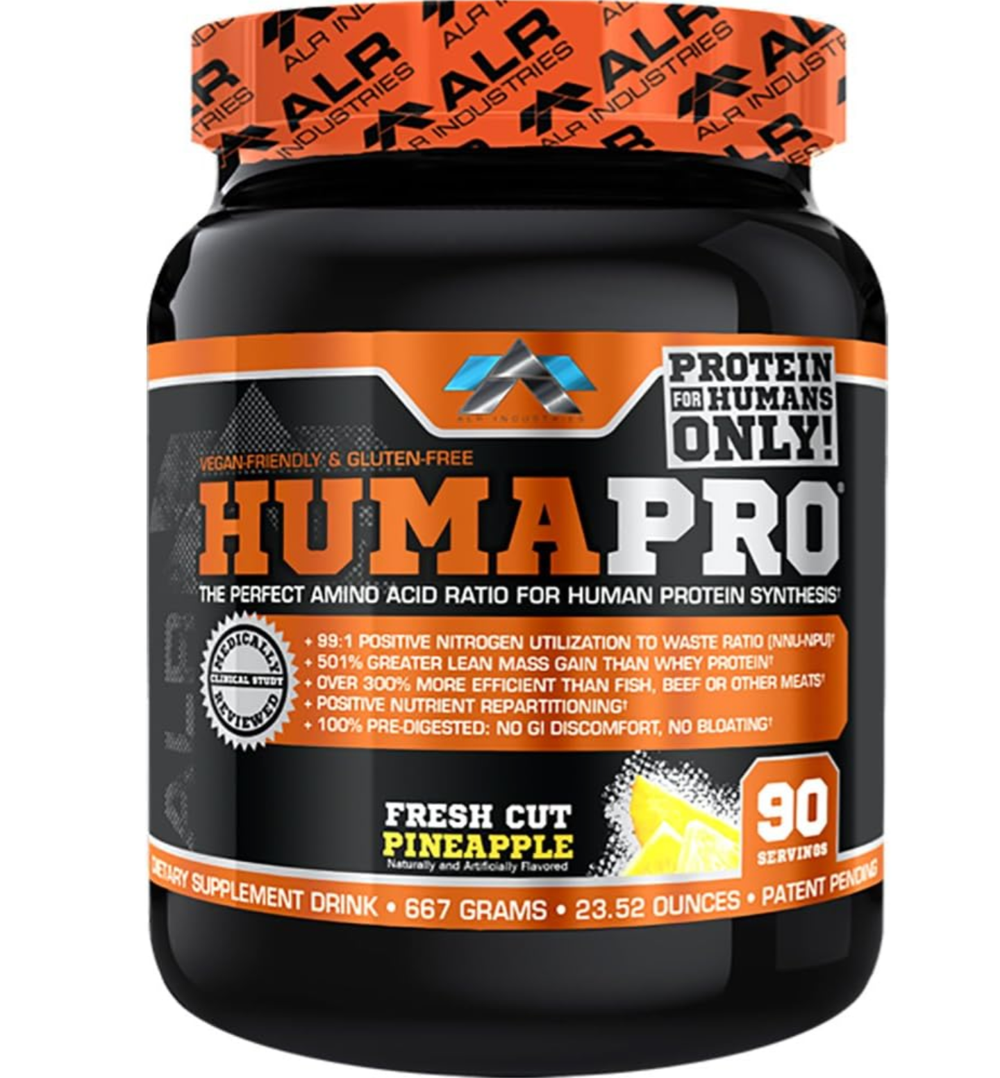 HumaPro® Powder Essential Aminos for Lean Muscle, Recovery & Performance 90 Servs
