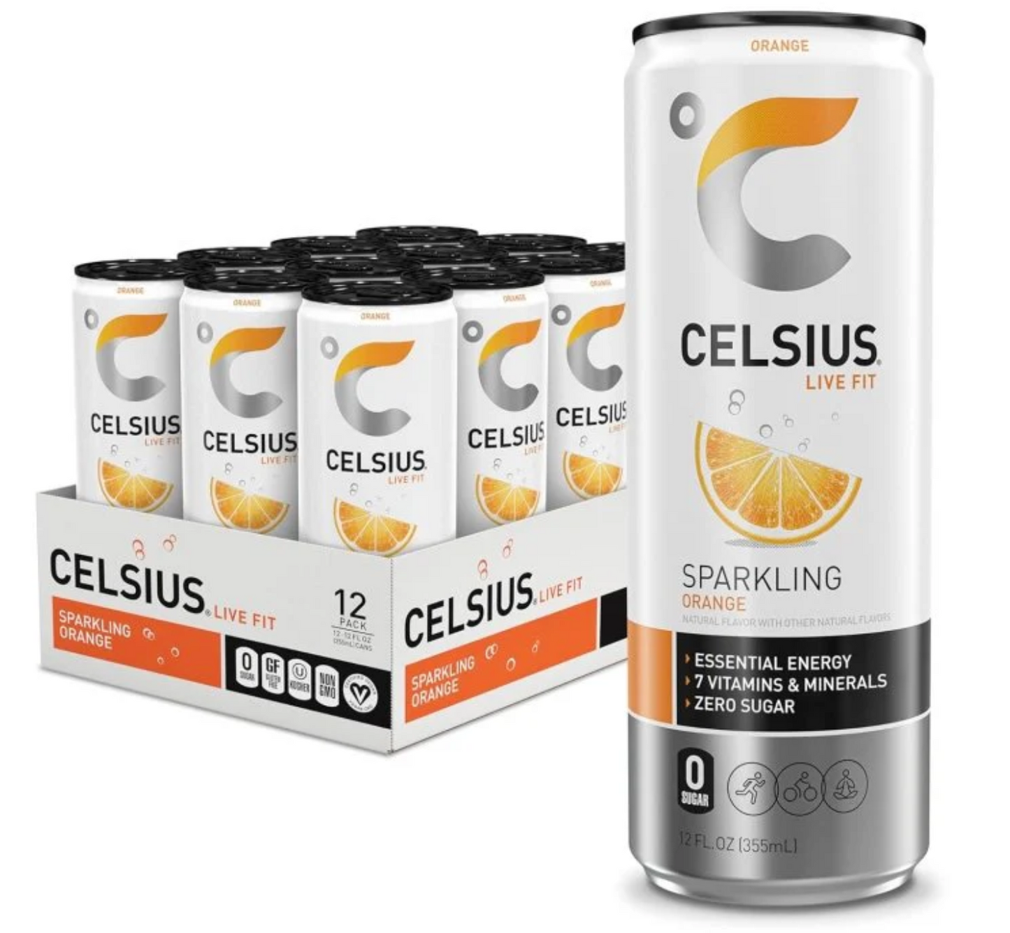 Celsius Sparkling RTD 12oz
