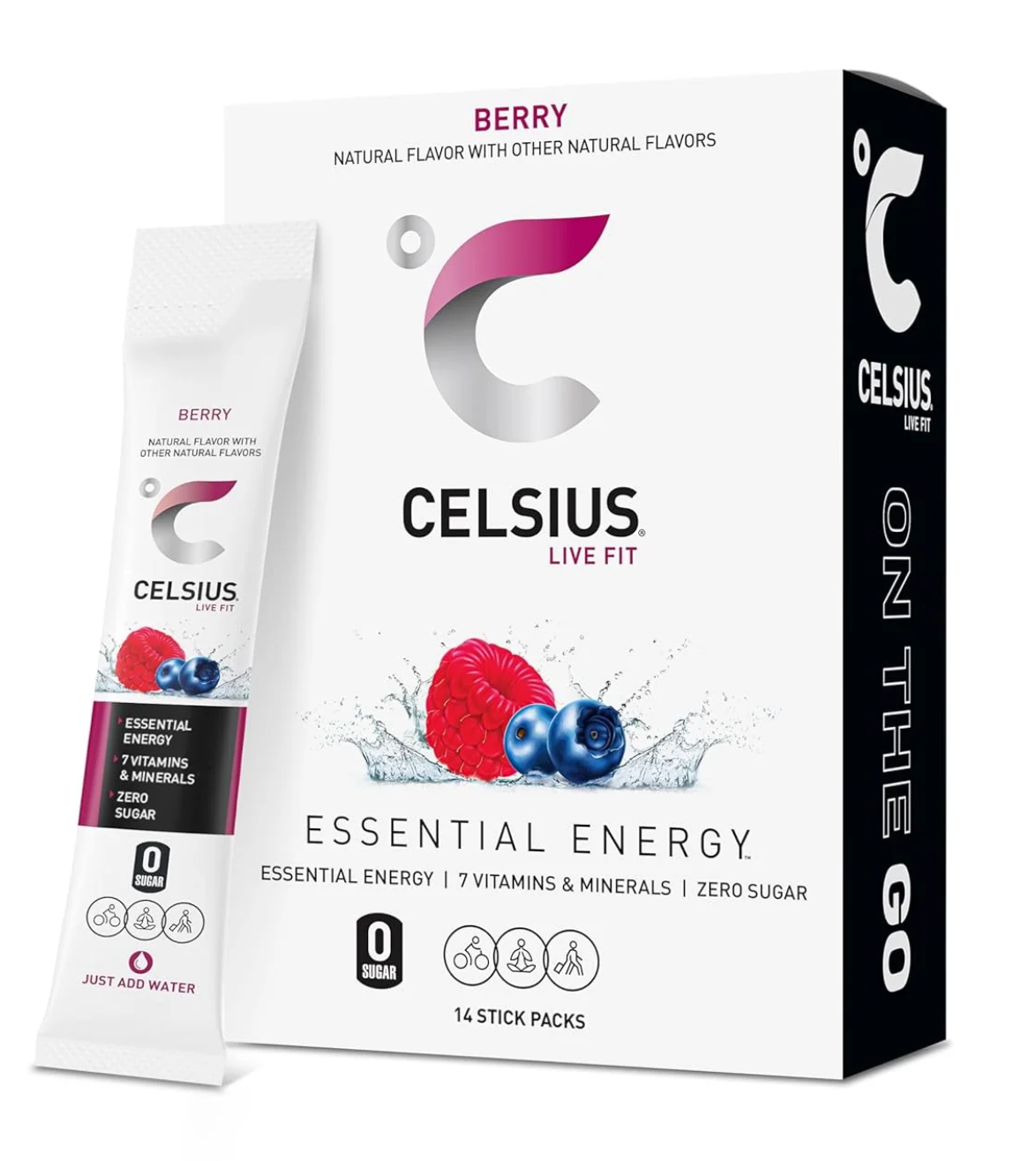Celsius On-The-Go Sticks | Energy Drink Powder Packets