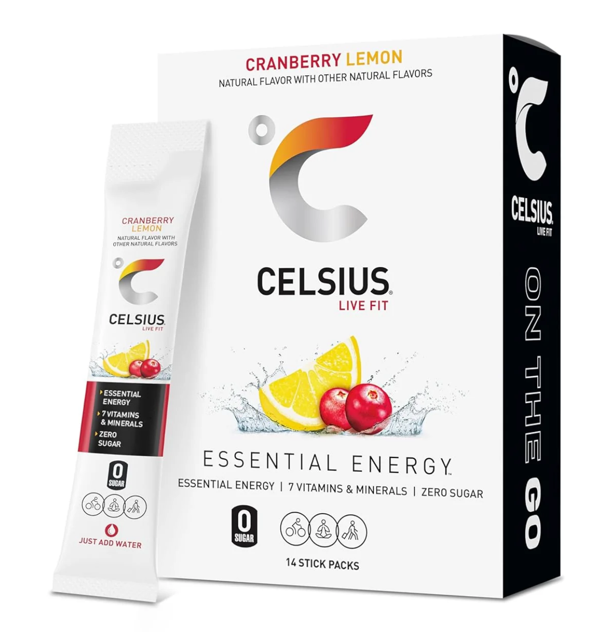 Celsius On-The-Go Sticks | Energy Drink Powder Packets