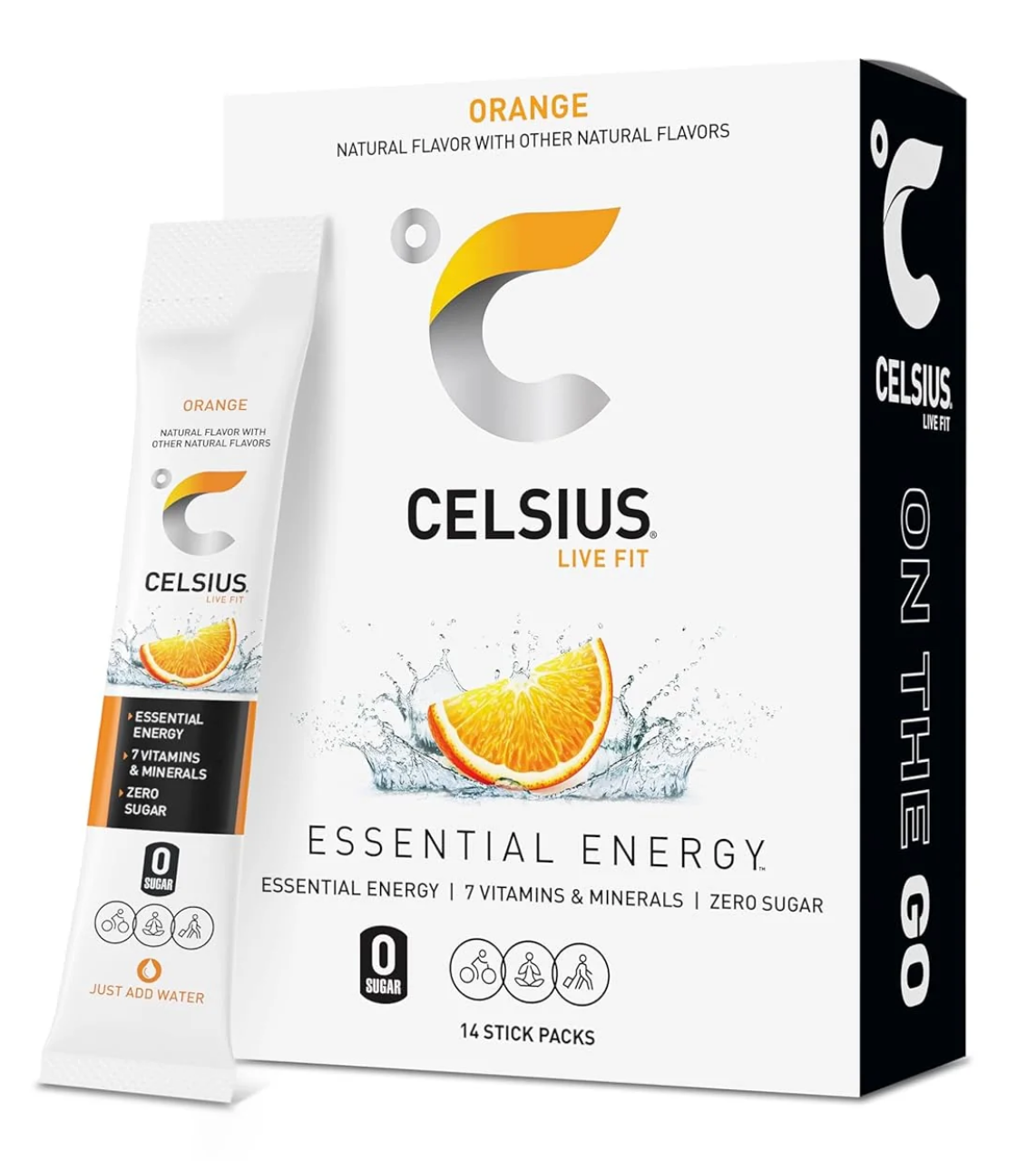 Celsius On-The-Go Sticks | Energy Drink Powder Packets