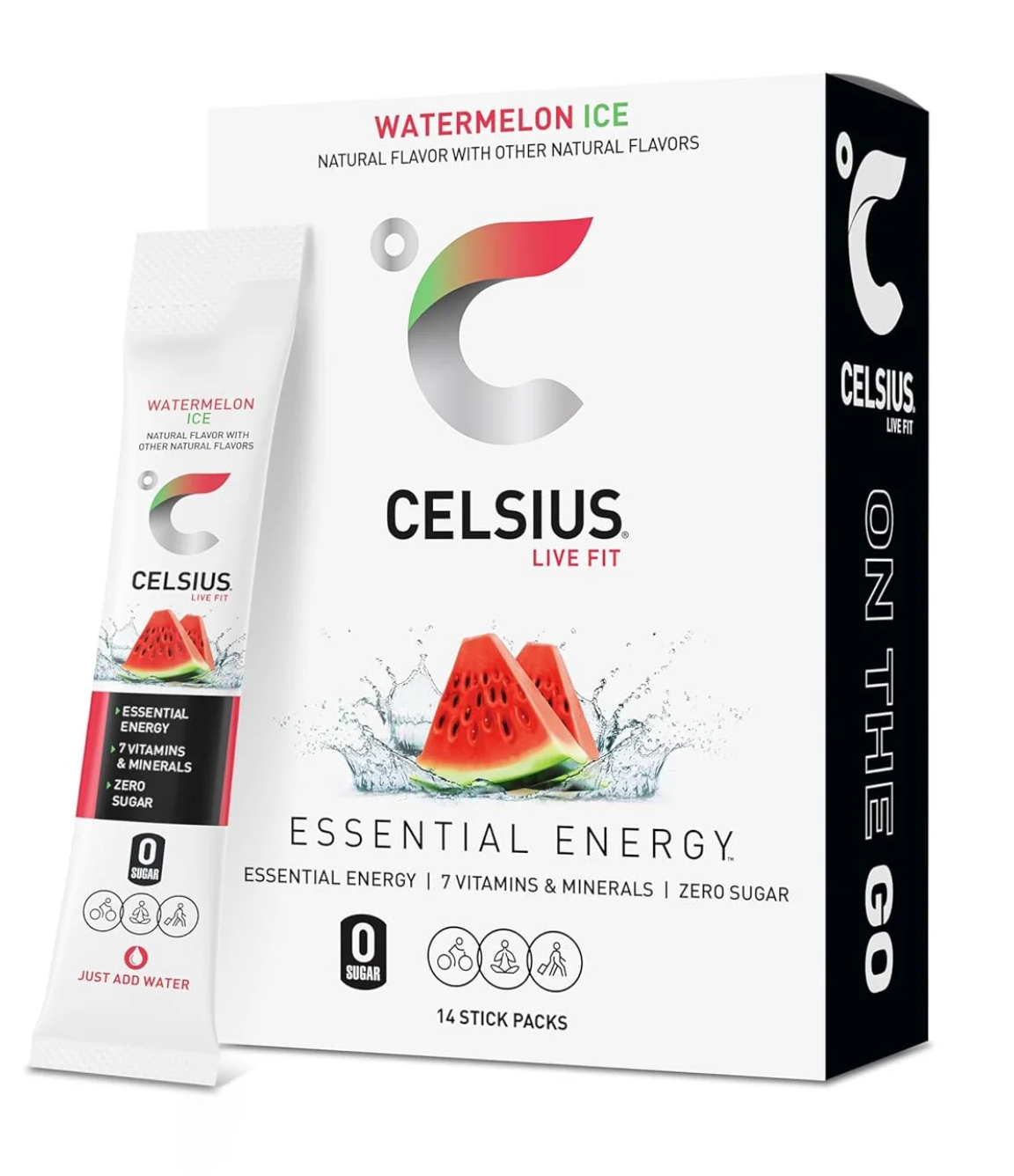 Celsius On-The-Go Sticks | Energy Drink Powder Packets