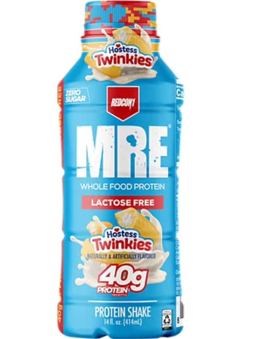 Redcon1 MRE x Hostess Limited Edition RTD Protein Shake 12 Pack – 14oz Meal Replacement Protein Drinks