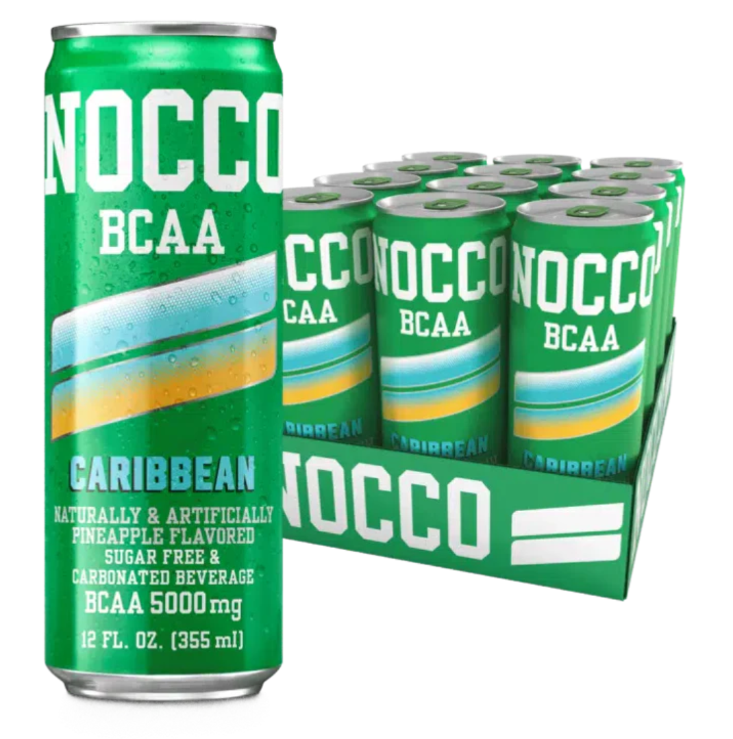 NOCCO Caffeine Free 12 Pack – Ready-to-Drink Functional Beverage for Hydration, Recovery & Active Lifestyles