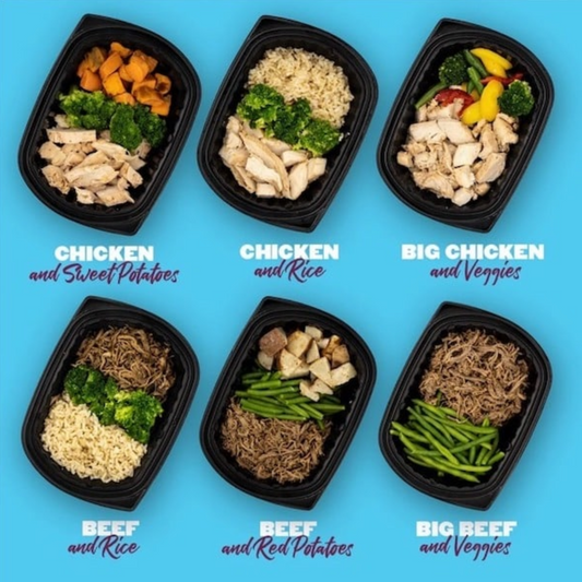 Clean Eatz Basics Box – Healthy Prepared Meals for Convenient High-Protein Nutrition & Meal Prep